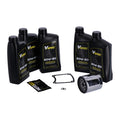 MCS, ''Big Oil'' service kit. Full synthetic. Chrome filter — 99-06 FLT/Touring (NU)
