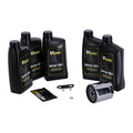 MCS, ''Big Oil'' service kit. Full synthetic. Chrome filter — 04-20 XL Sportster (NU)