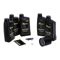 MCS, ''Big Oil'' service kit. Full synthetic. Black filter — 04-20 XL Sportster (NU)
