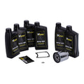 MCS, ''Big Oil'' service kit. Full synthetic. Chrome filter — 86-98 FLT/Touring (NU)