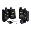 MCS, ''Big Oil'' service kit. Full synthetic. Black filter — 99-06 Softail; 99-05 Dyna (NU)