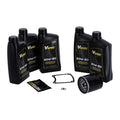 MCS, ''Big Oil'' service kit. Full synthetic. Black filter — 99-06 FLT/Touring (NU)