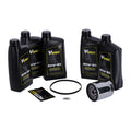 MCS, ''Big Oil'' service kit. Full synthetic. Chrome filter — 07-16 FLT/Touring; 09-16 Trike (NU)