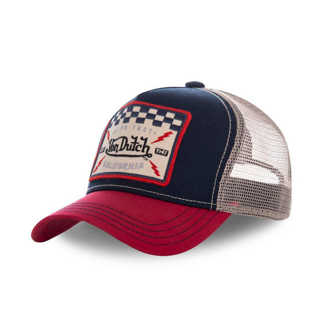 Von Dutch Square cap marine red