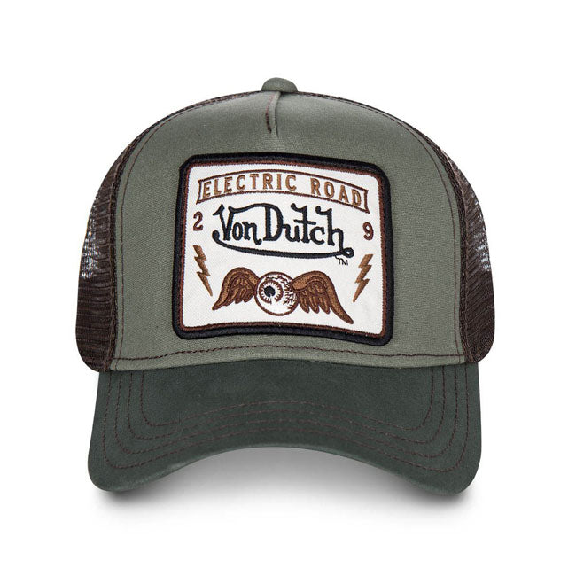 Von Dutch Square cap kaki