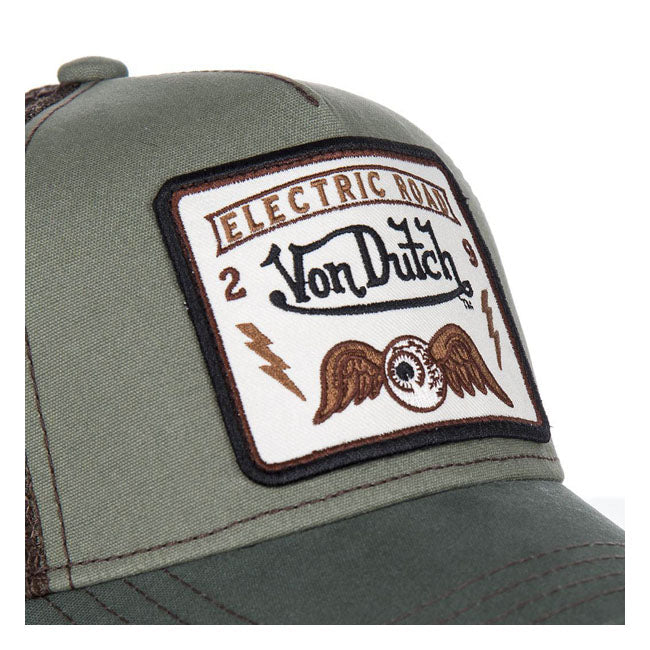 Von Dutch Square cap kaki