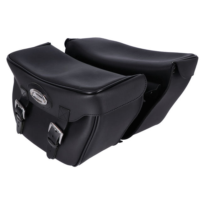 Longride, univ. Iparex saddlebags CIL135. Black smooth