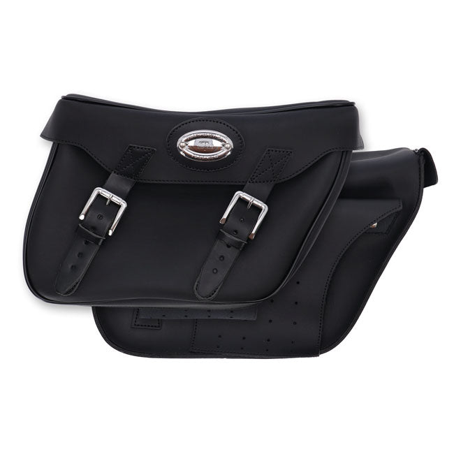 Longride, univ. Iparex saddlebags CIL135. Black smooth
