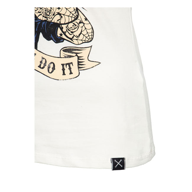 Queen Kerosin We Can Do It t-shirt off white
