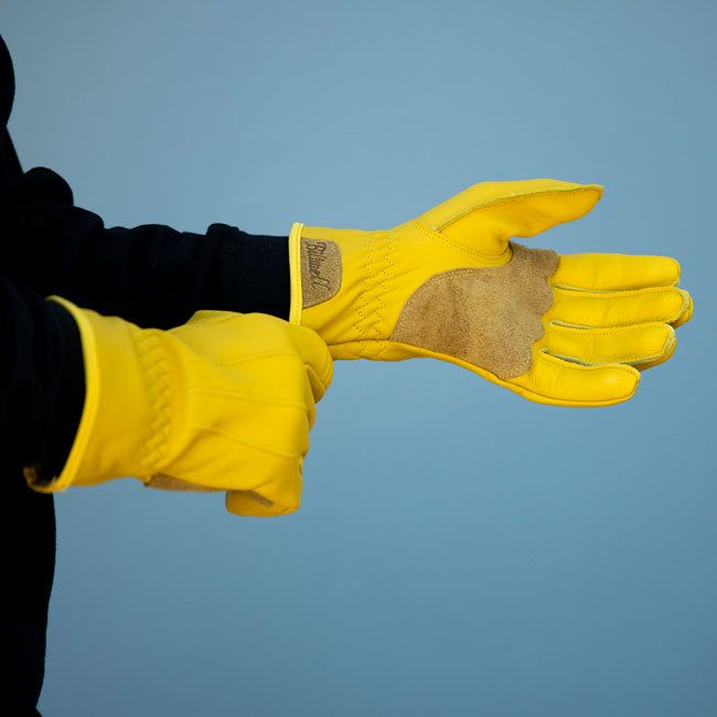 Biltwell Work gloves 2.0 gold