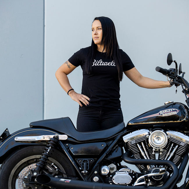 Biltwell Script female t-shirt
