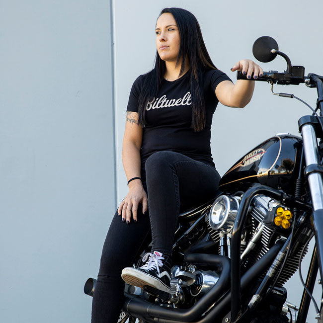 Biltwell Script female t-shirt