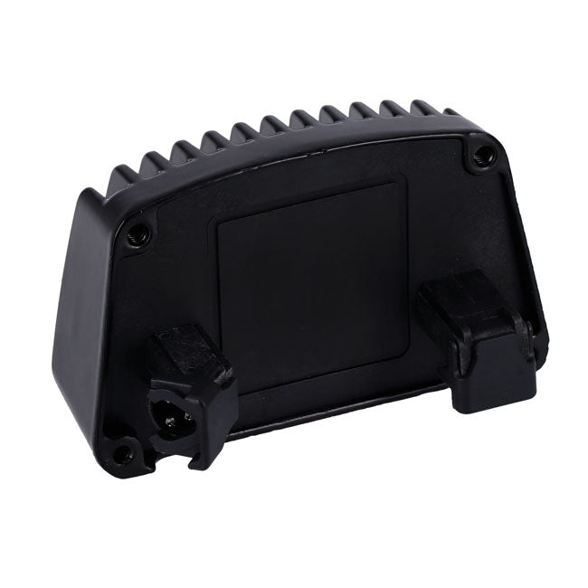 MCS, voltage regulator/rectifier. Black — 17-25 FLT/Touring (excl. 23-24 CVO and 2024 FLTRX; 2024 FLHX with 56Amp regulator)