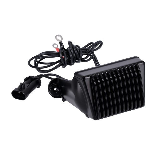 MCS, voltage regulator/rectifier. Black — 02-03 FLT/Touring (NU)