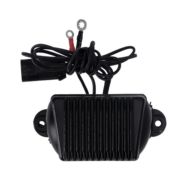 MCS, voltage regulator/rectifier. Black — 02-03 FLT/Touring (NU)