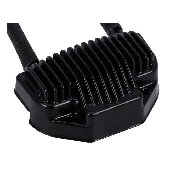 MCS, voltage regulator/rectifier. Black — 04-05 Dyna (NU)