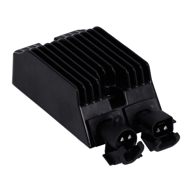 MCS, voltage regulator/rectifier. Black — 14-22 XL Sportster (NU)