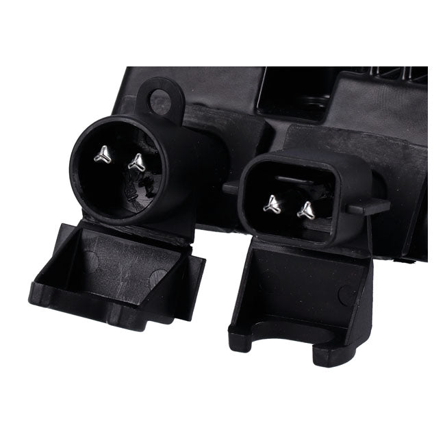 MCS, voltage regulator/rectifier. Black — 14-22 XL Sportster (NU)