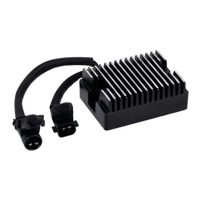MCS, voltage regulator/rectifier. Black — 09-13 XL Sportster (NU)
