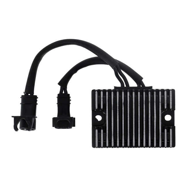 MCS, voltage regulator/rectifier. Black — 09-13 XL Sportster (NU)