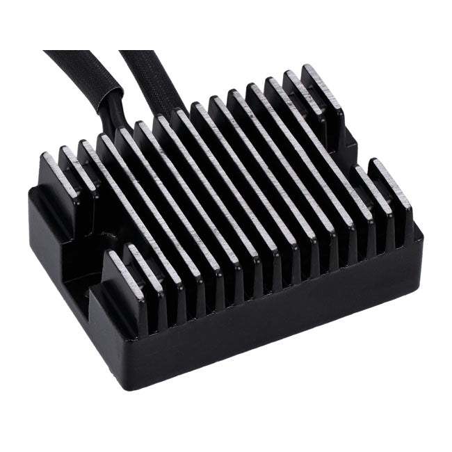 MCS, voltage regulator/rectifier. Black — 09-13 XL Sportster (NU)