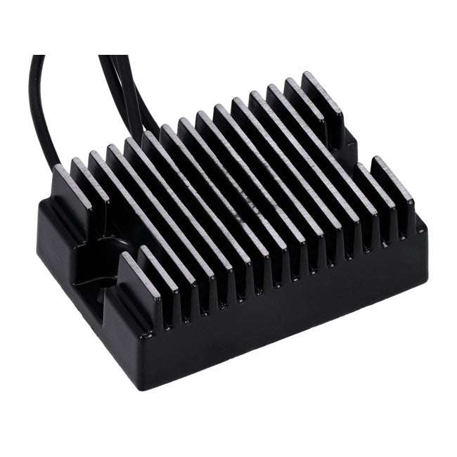 MCS, voltage regulator/rectifier. Black — 04-06 XL Sportster (NU)