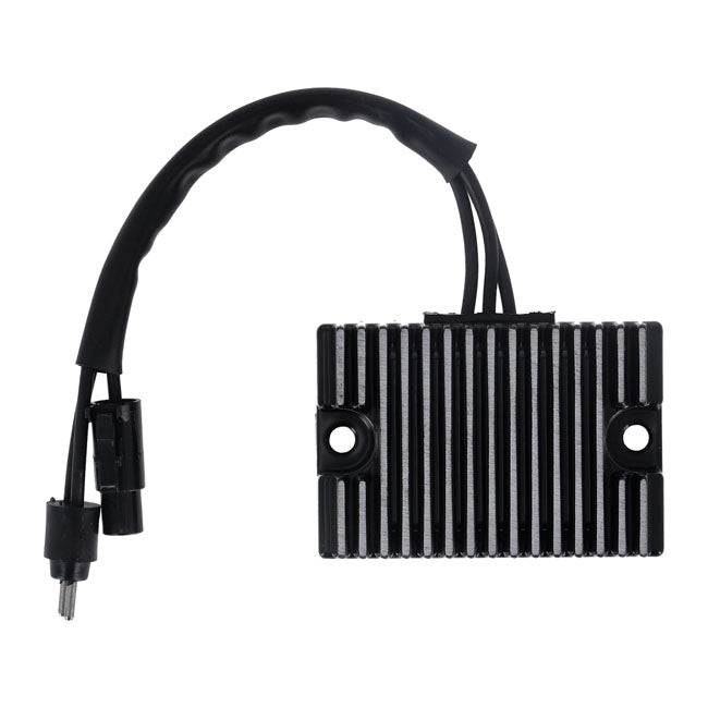 MCS, voltage regulator/rectifier. Black — 94-03 XL Sportster (NU)