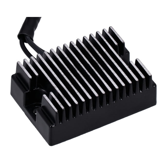 MCS, voltage regulator/rectifier. Black — 92-93 XL Sportster (NU)
