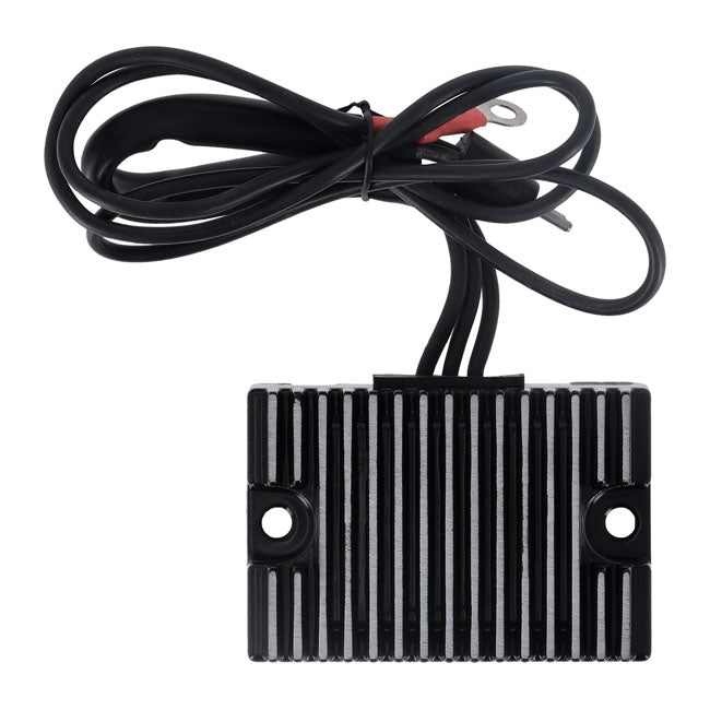 MCS, voltage regulator/rectifier. Black — 1991 XL Sportster (NU)