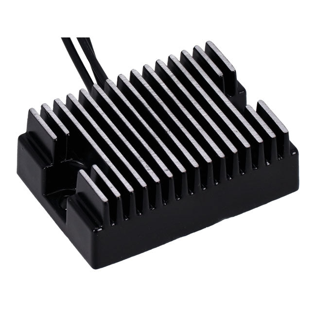 MCS, voltage regulator/rectifier. Black — 81-88 Big Twin (NU)