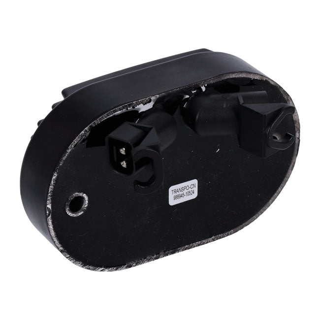 MCS, voltage regulator/rectifier. Black — 08-17 Softail (NU)