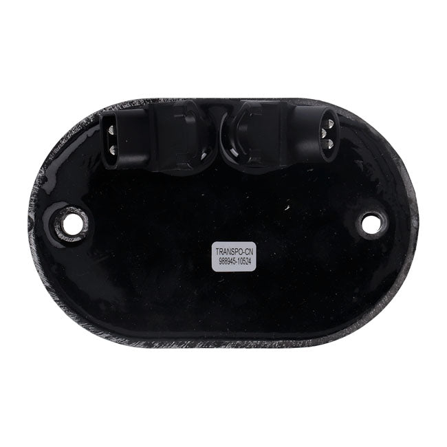 MCS, voltage regulator/rectifier. Black — 08-17 Softail (NU)