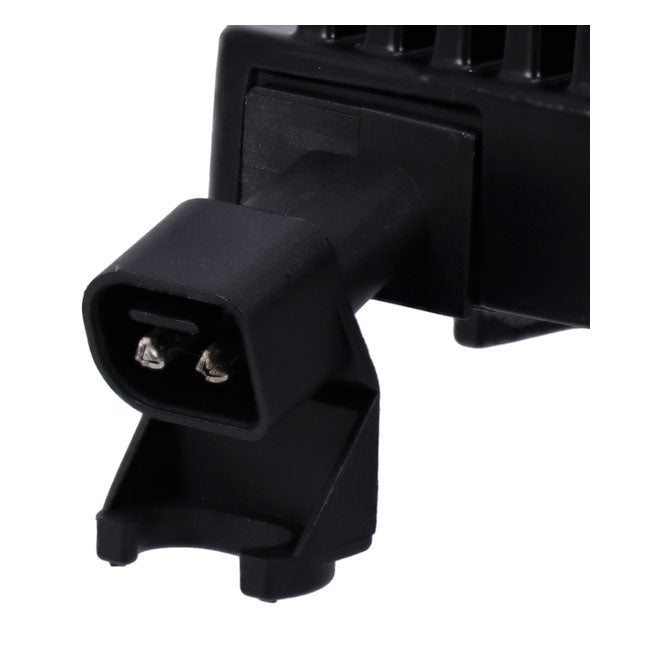 MCS, voltage regulator/rectifier. Black — 08-17 Dyna (NU)
