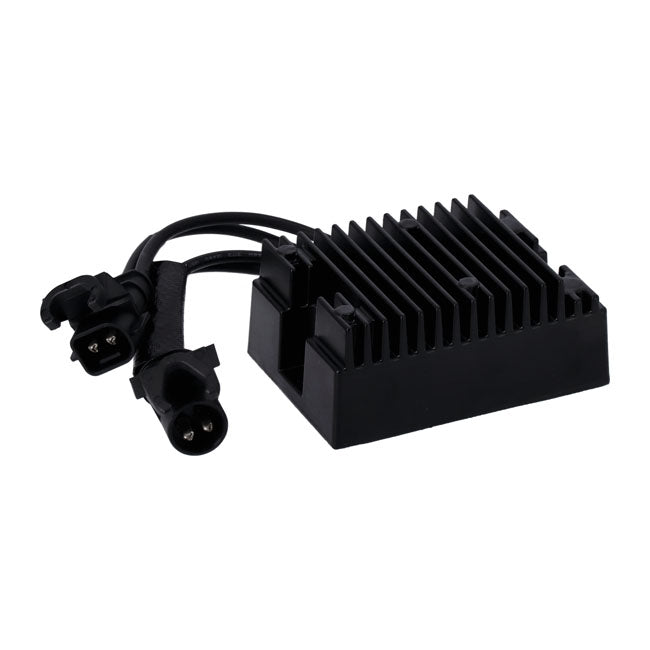 MCS, voltage regulator/rectifier. Black — 07-08 XL Sportster (NU)