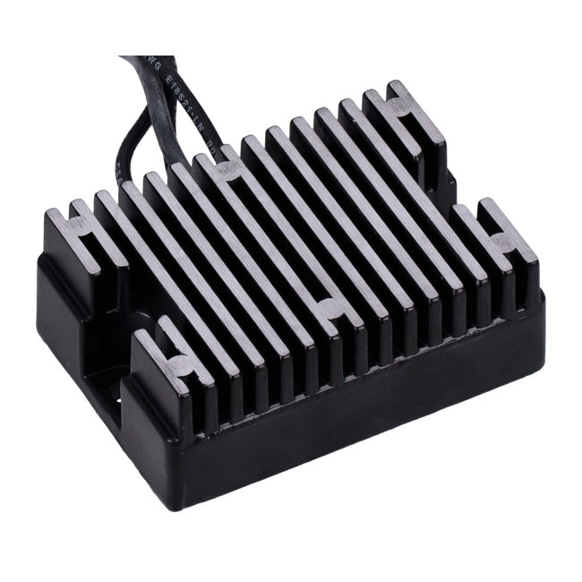 MCS, voltage regulator/rectifier. Black — 70-75 Big Twin (NU)