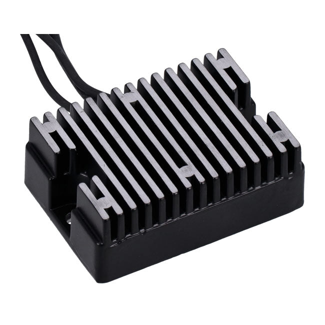 MCS, voltage regulator/rectifier. Black — 76-80 Big Twin (NU)