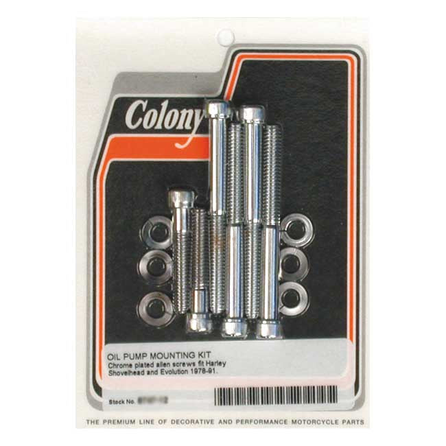 Colony oil pump mount kit allen — 79-91 Big Twin (NU)