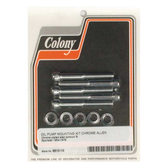 Colony oil pump mount kit allen — 54-76 XL Sportster (NU)