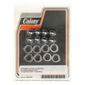 Colony cyl base nut kit — 57-85 XL Sportster; 29-73 45" SV (NU)