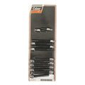 Colony, Sportster rocker box bolt kit. Cap style, chrome — 77-85 XL Sportster (NU)