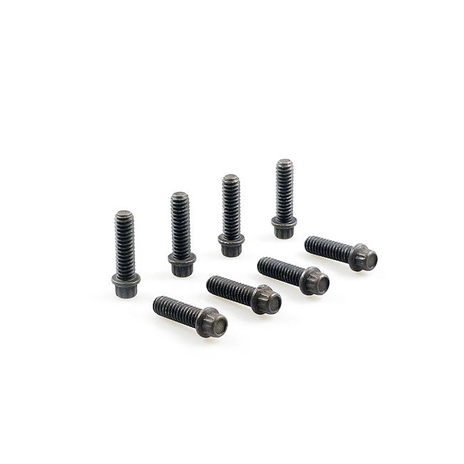 Colony, tappet block mount kit. OEM style, black — L76-84 Shovelhead; 84-99 Evo Big Twin (NU)