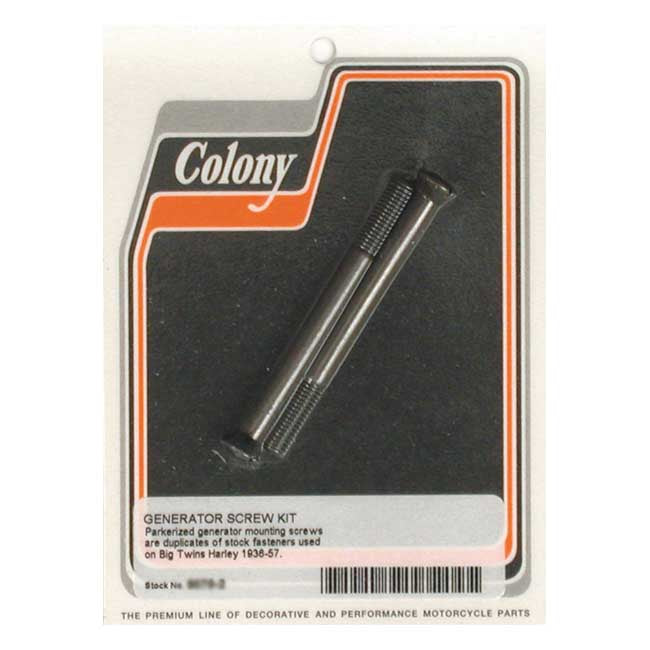 Colony generator mount kit, OEM style — 36-57 OHV Big Twin (NU)