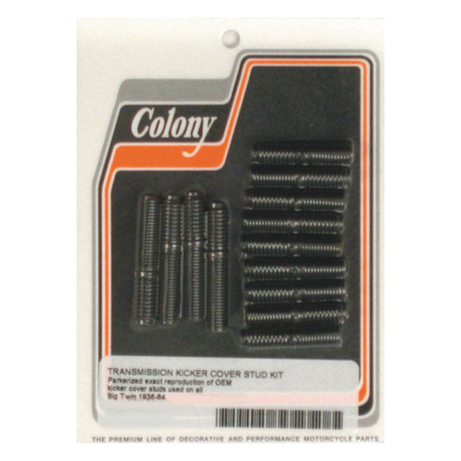 Colony, transmission to end (kick) cover stud kit