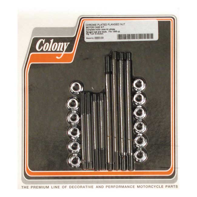 Colony crankcase bolt kit — 96-99 Evo Big Twin (NU)