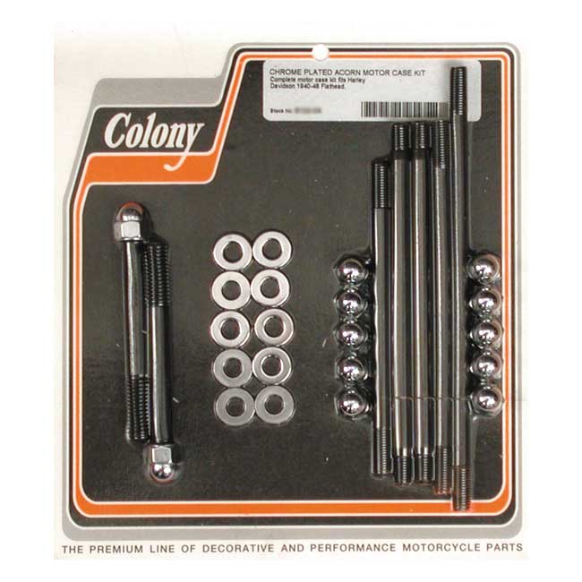 Colony crankcase bolt kit — 40-48 74/80" SV (NU)