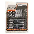 Colony, XL multiple-parts pushrod cover conversion kit — 04-22 XL Sportster; 08-12 XR1200. (With OEM one-piece or custom adjustable pushrods) (NU)