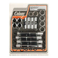 Colony, XL multiple-parts pushrod cover conversion kit — 91-03 XL Sportster with stock or adjustable pushrods (NU)