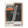 Colony axle adjuster kit, domed hex — 93-99 Softail (NU)