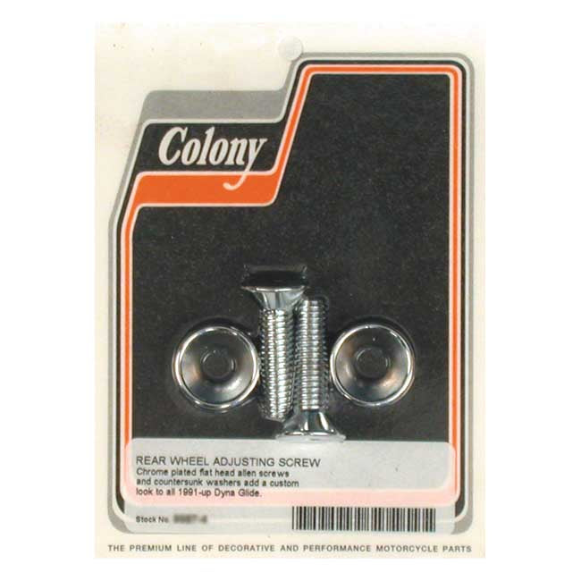 Colony, axle adjuster bolt kit