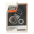 Colony axle spacer kit front, smooth — 00-06 FXSTS (NU)